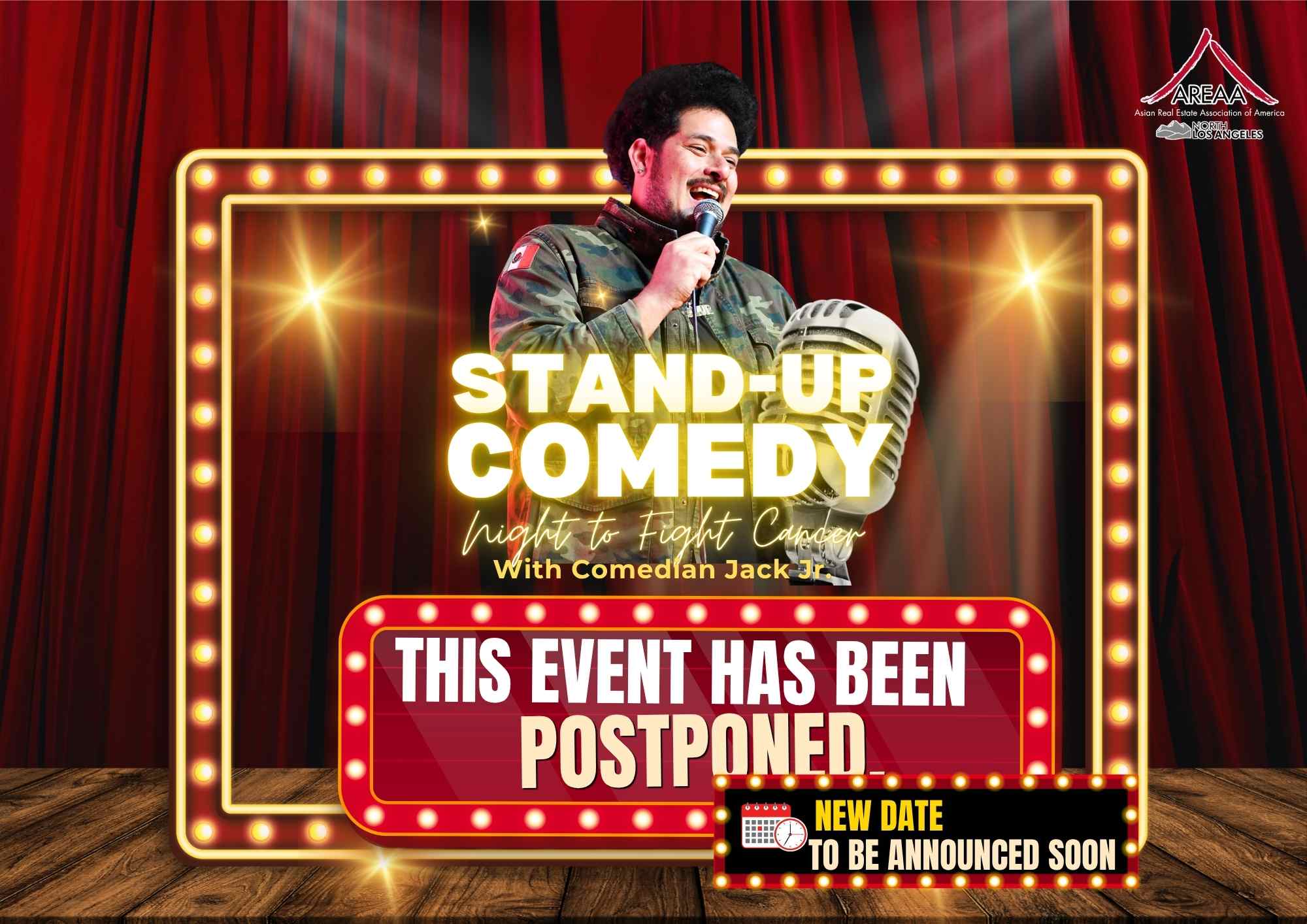 EVENT UPDATE: Comedy Stand Up to Fight Cancer